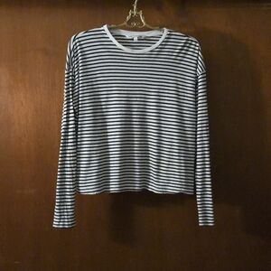 Elizabeth And James Striped Longsleeve Shirt